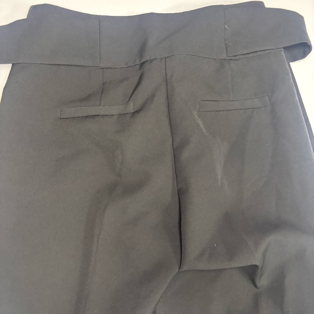 Dynamite Elegant Black Tie Waist Trousers - Picture 3 of 4